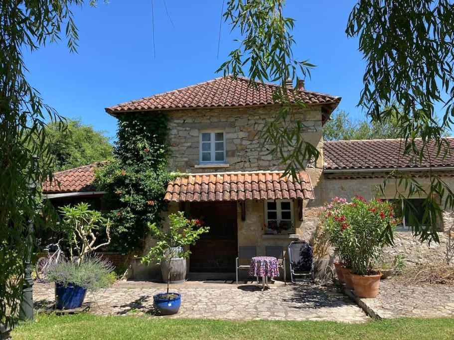 Vakantiehuis La Poire, Op Landgoed Aan De Dordogne Prudhomat Exteriér fotografie