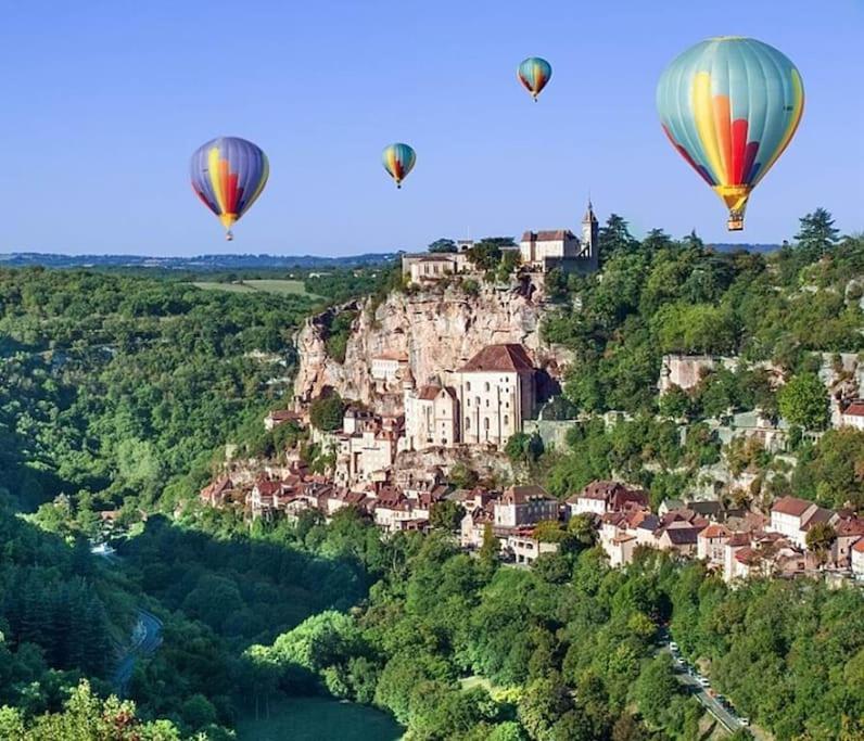 Vakantiehuis La Poire, Op Landgoed Aan De Dordogne Prudhomat Exteriér fotografie