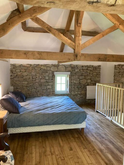 Vakantiehuis La Poire, Op Landgoed Aan De Dordogne Prudhomat Exteriér fotografie