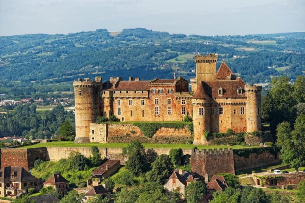 Vakantiehuis La Poire, Op Landgoed Aan De Dordogne Prudhomat Exteriér fotografie